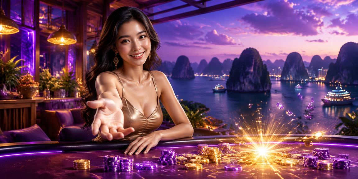 Người dùng tại Hạ Long nhâm nhi cà phê và xem thông tin Baccarat trực tuyến