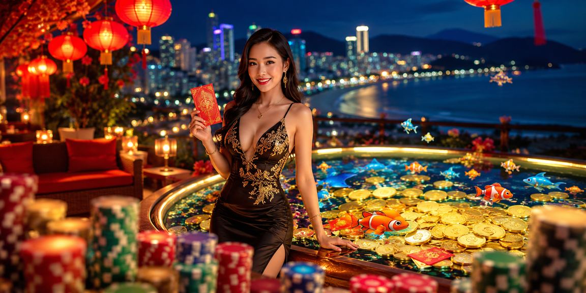 Không khí lễ hội đèn lồng tại Nha Trang với phong bao đỏ và bonus đặc biệt từ 6204