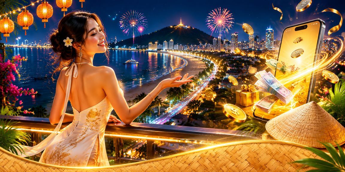 Phong cảnh Vũng Tàu gắn với cashback bonus và jackpot tại 6204